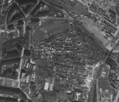 nouzova-kolonie-na-hajku-letecky-snimek-1945