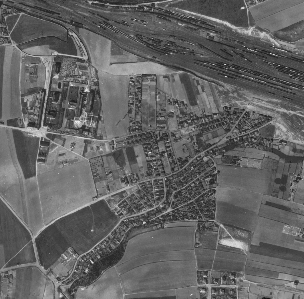 nouzova-kolonie-na-slatinach-letecky-snimek-1945