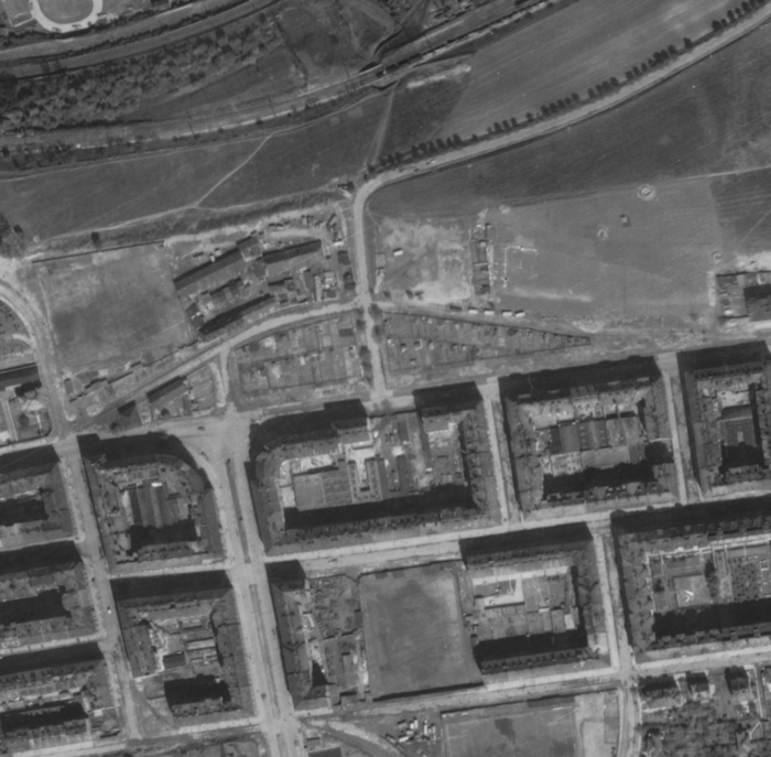 nouzova-kolonie-prazacka-letecky-snimek-1945
