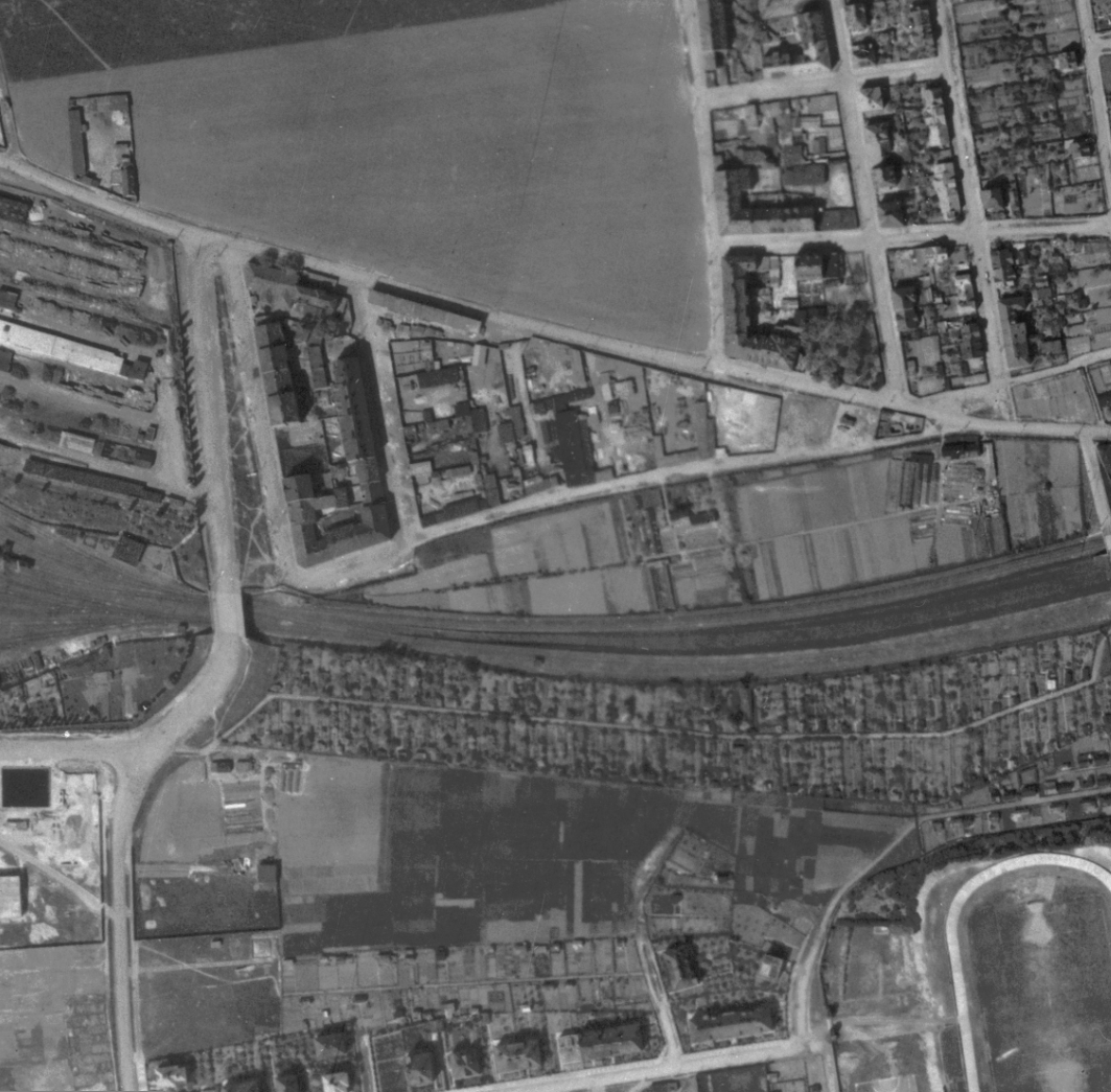 nouzova-kolonie-viktorka-letecky-snimek-1945