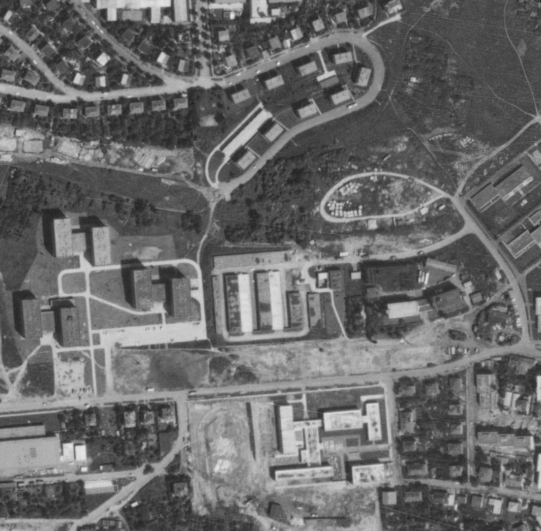 nouzova-kolonie-na-klinku-letecky-snimek-1975