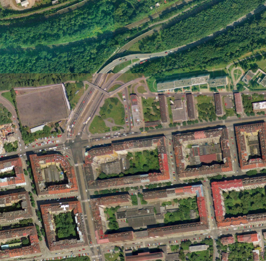 nouzova-kolonie-prazacka-letecky-snimek-1996
