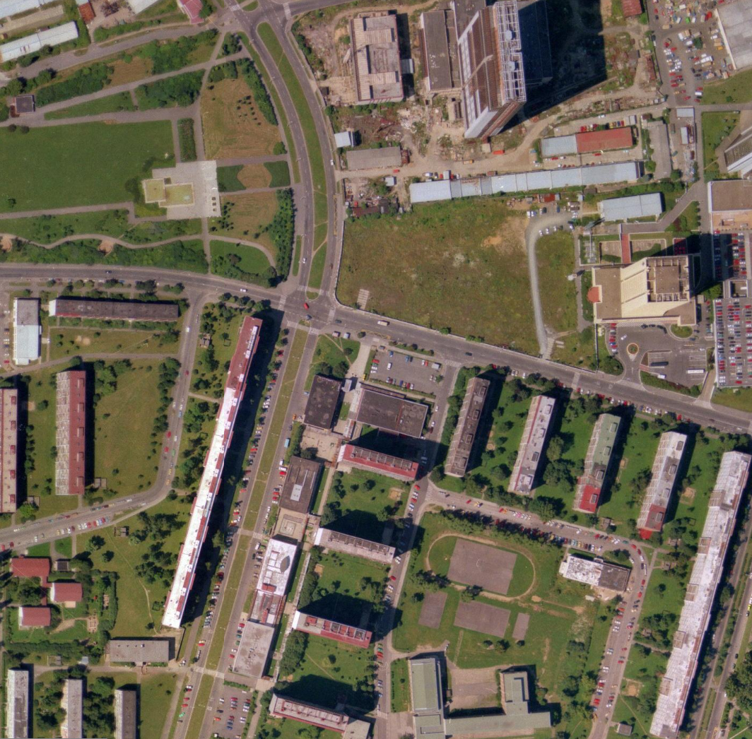 nouzova-kolonie-u-druzstva-klid-letecky-snimek-1996