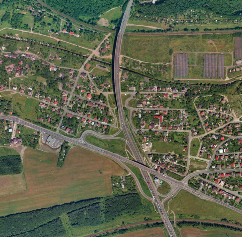nouzova-kolonie-za-horou-letecky-snimek-1996
