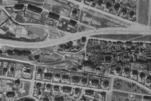 nouzova-kolonie-piskovna-stresovice-letecky-snimek-1945