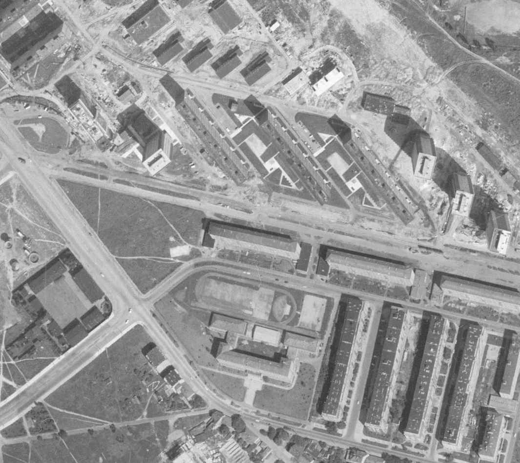 nouzova-kolonie-na-kopecku-letecky-snimek-1966