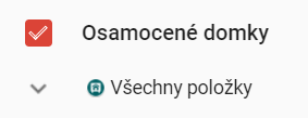 osamocene-domky-mapa