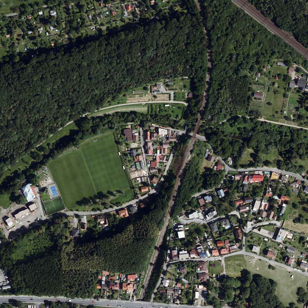 nouzova-kolonie-pred-mostem-letecky-snimek-2020