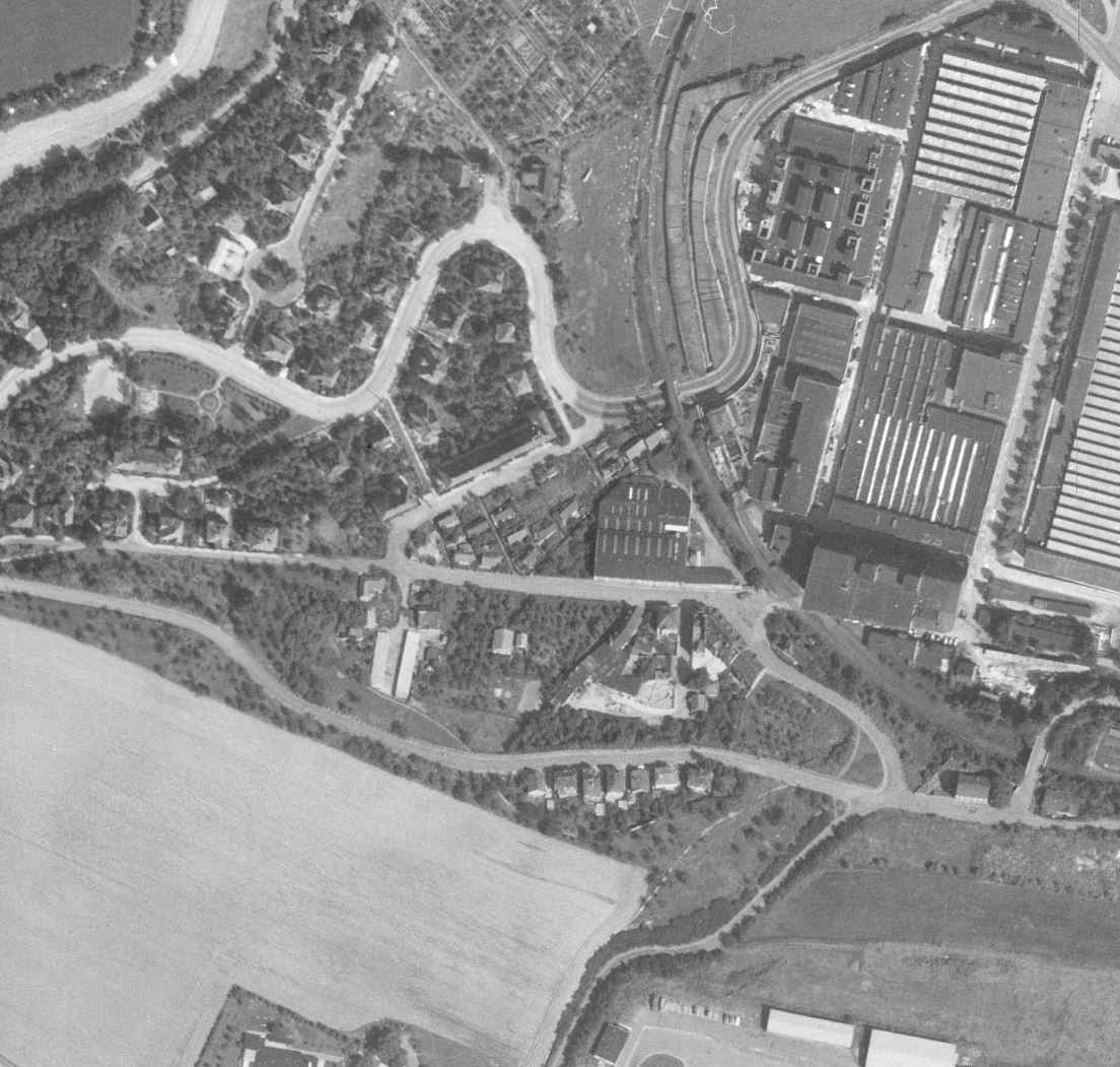 nouzova-kolonie-u-tresorie-letecky-snimek-1966