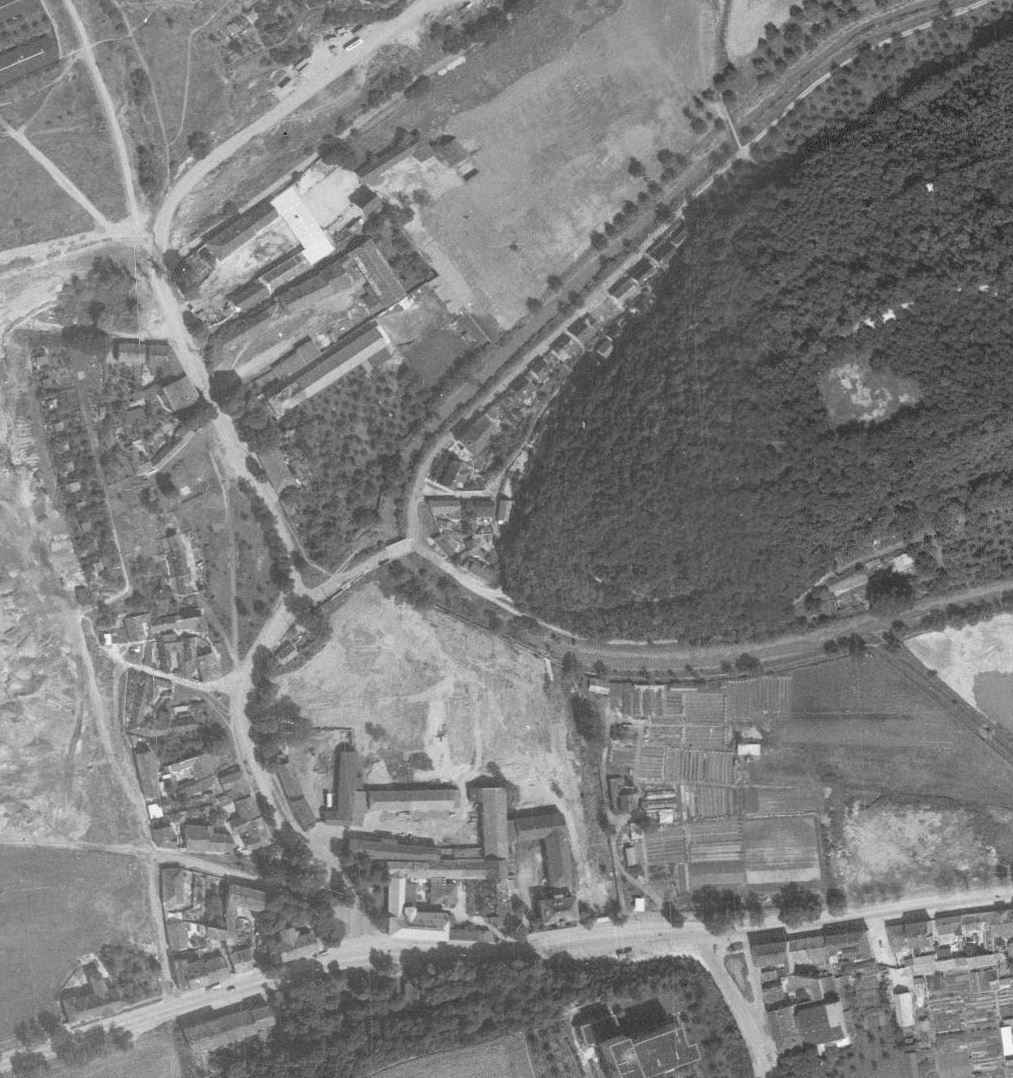 nouzova-kolonie-v-piskovne-letecky-snimek-1966