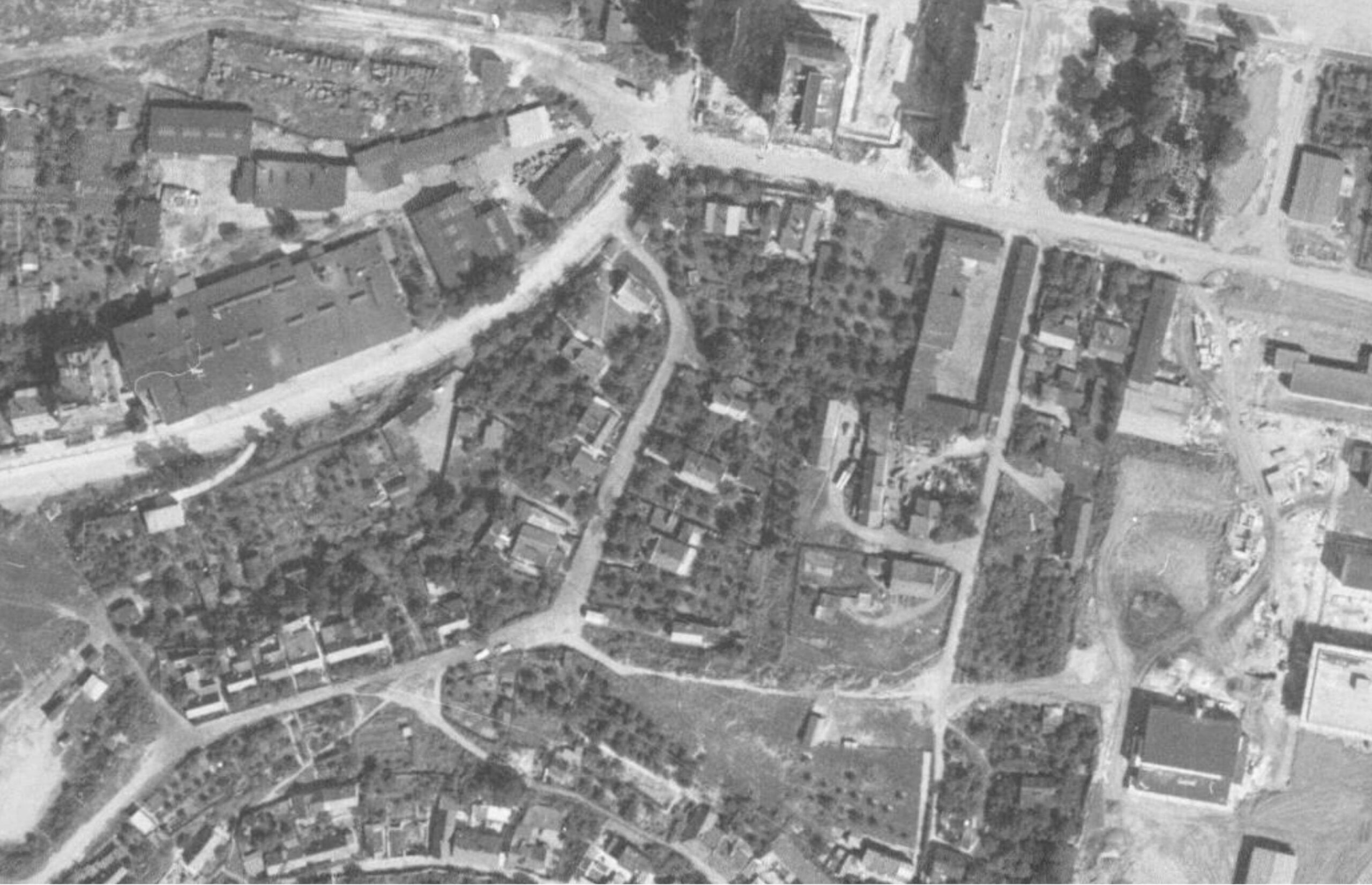 nouzova-kolonie-nad-chaloupkami-letecky-snimek-1966