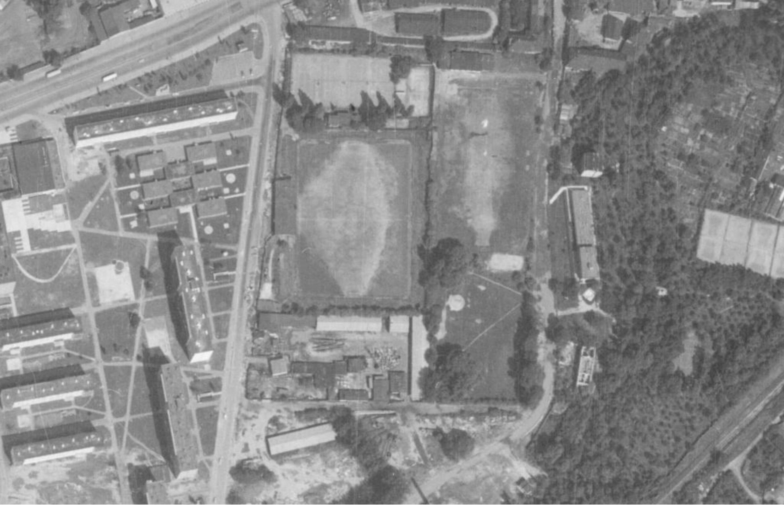 nouzova-kolonie-u-sluncove-letecky-snimek-1966