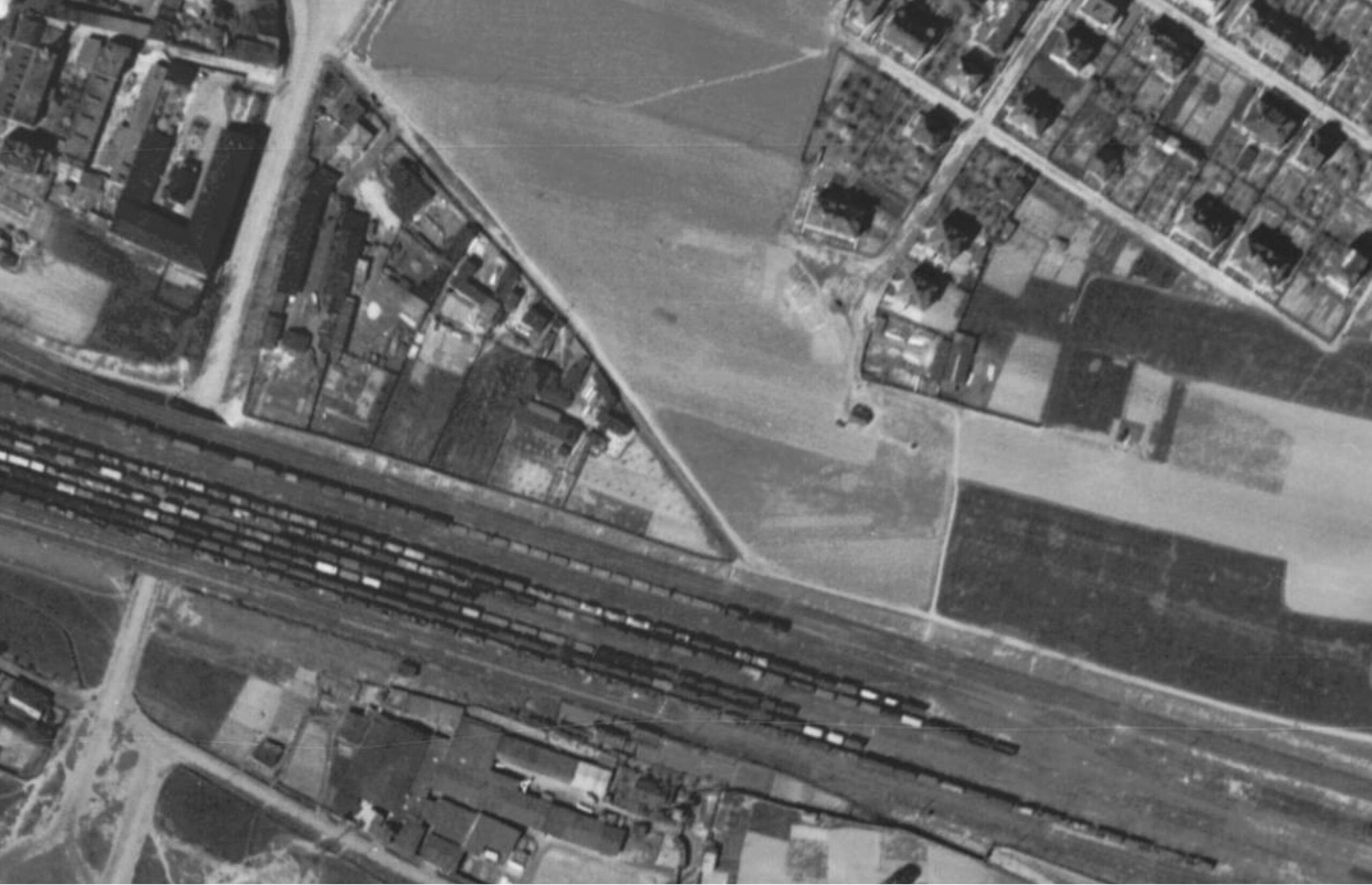 nouzova-kolonie-na-padesatem-letecky-snimek-1945