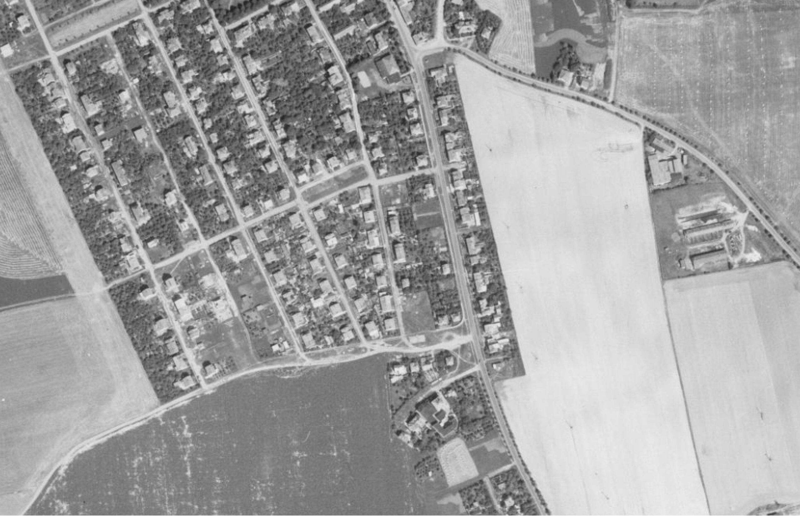 prazska-kolonie-letecky-snimek-1966