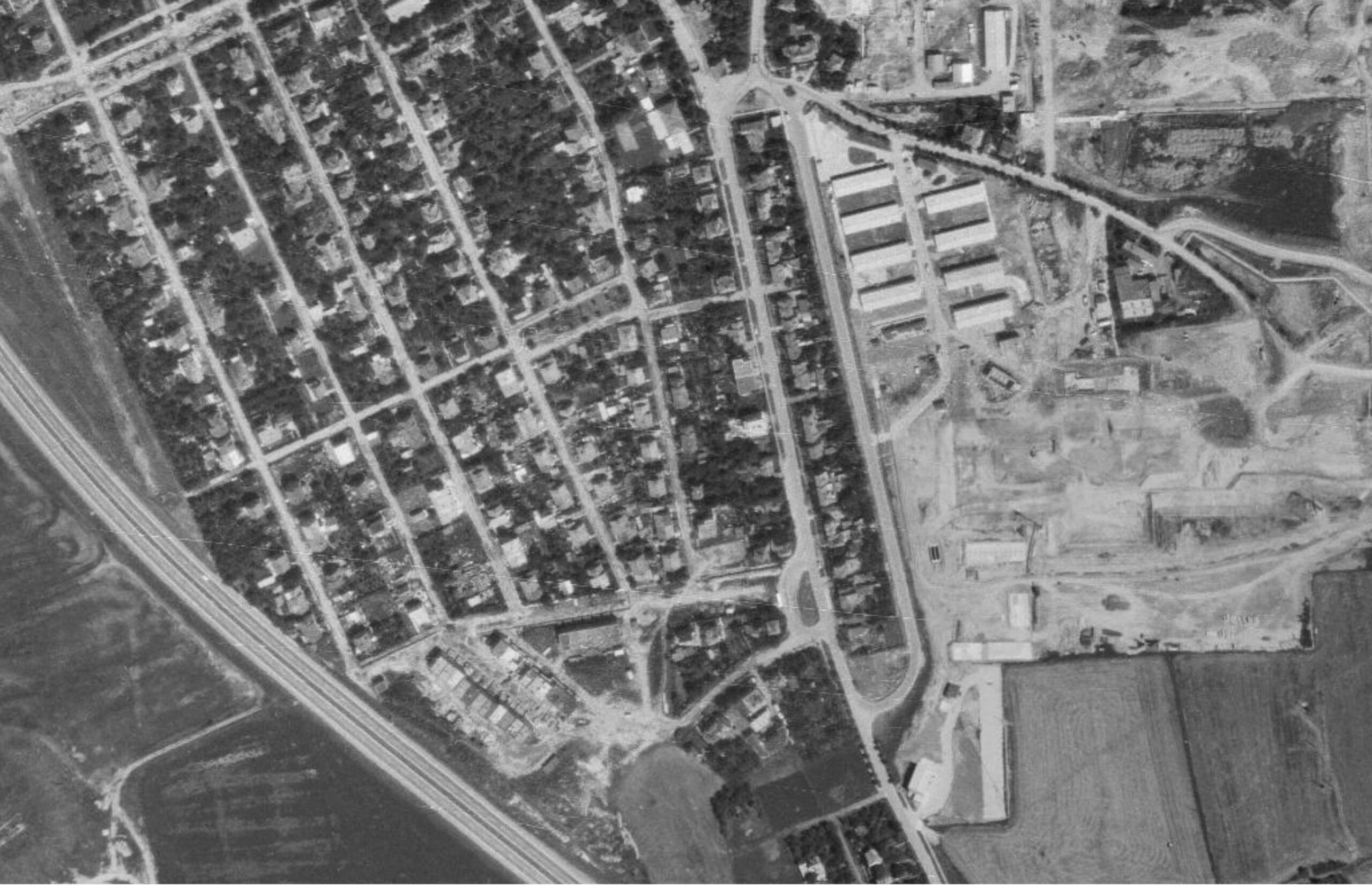 prazska-kolonie-letecky-snimek-1975