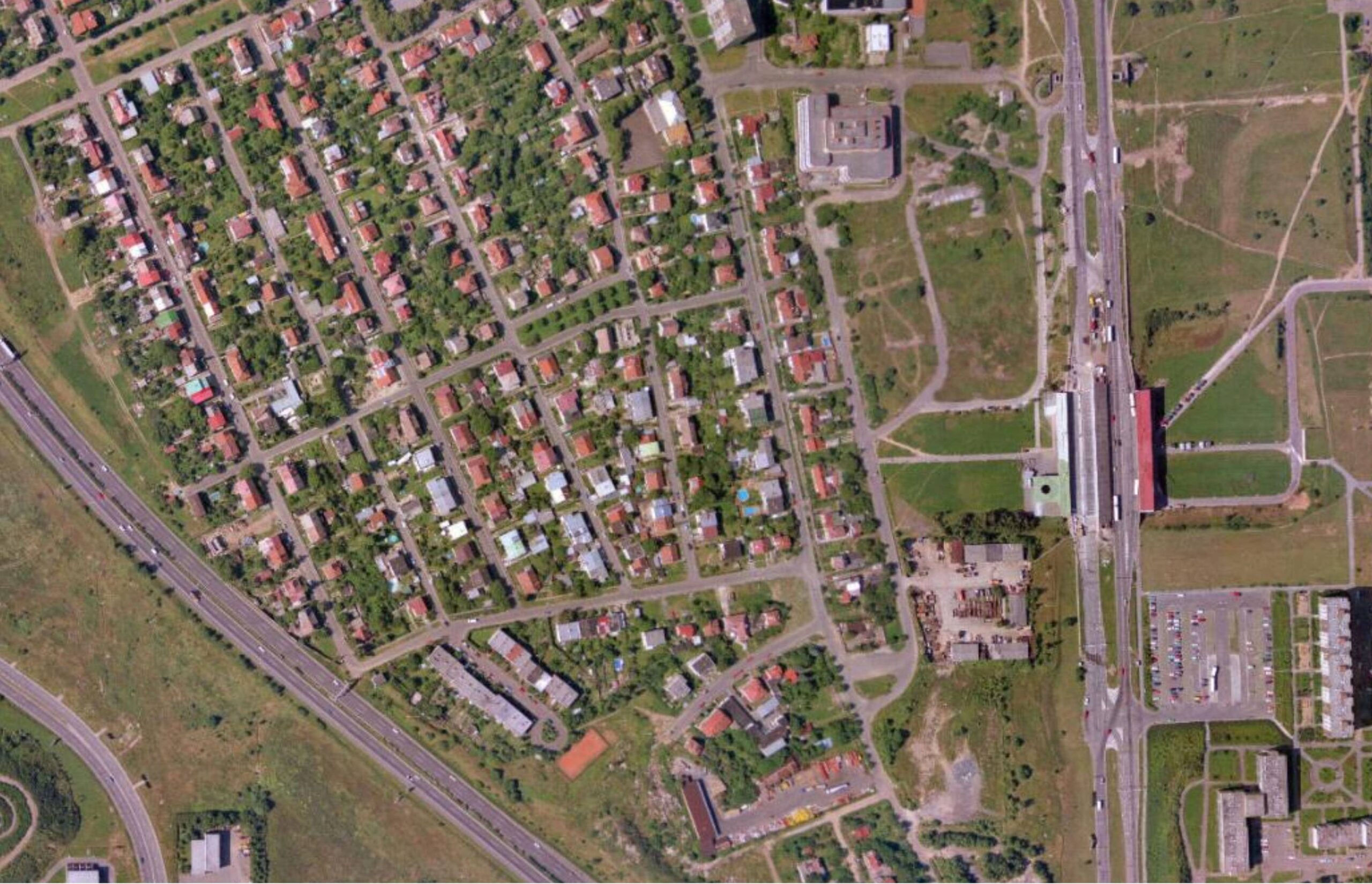 prazska-kolonie-letecky-snimek-1996